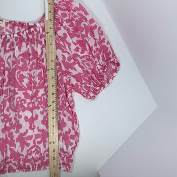 Tamara H. Pink Patterned Women's Top - Picture 3 of 6